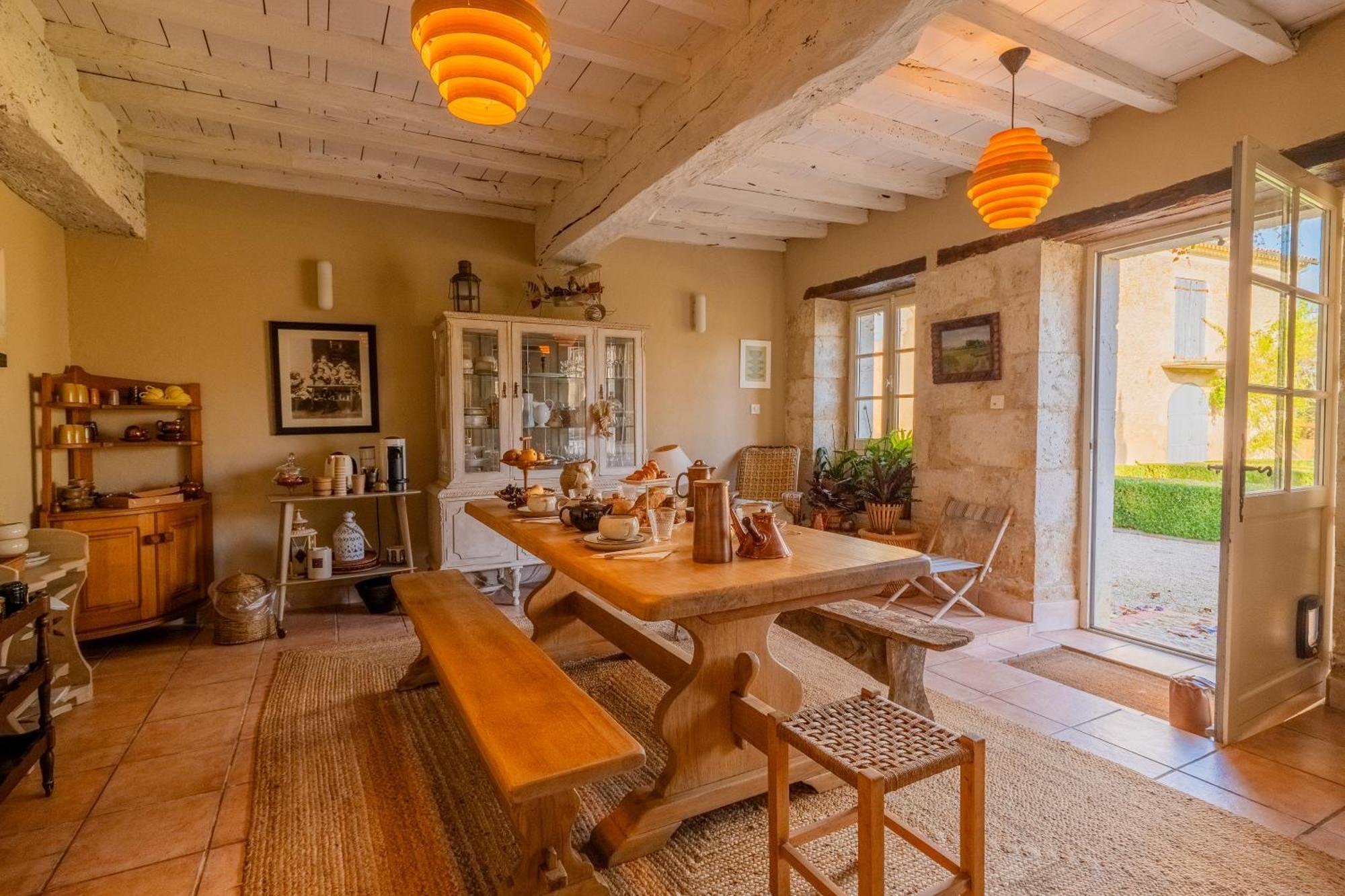 Propriete Le Monneton Bed & Breakfast Sainte-Christie Luaran gambar